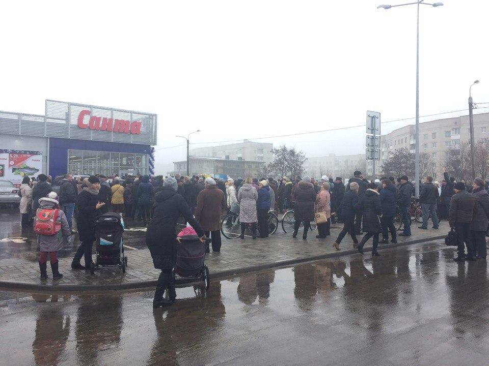 Открытие супермаркета в Ивацевичах 20 декабря 2016