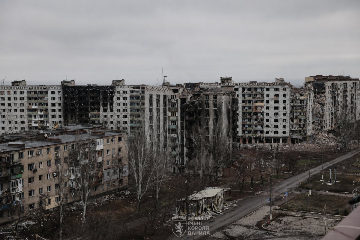 Разрушенная Константиновка, Украина