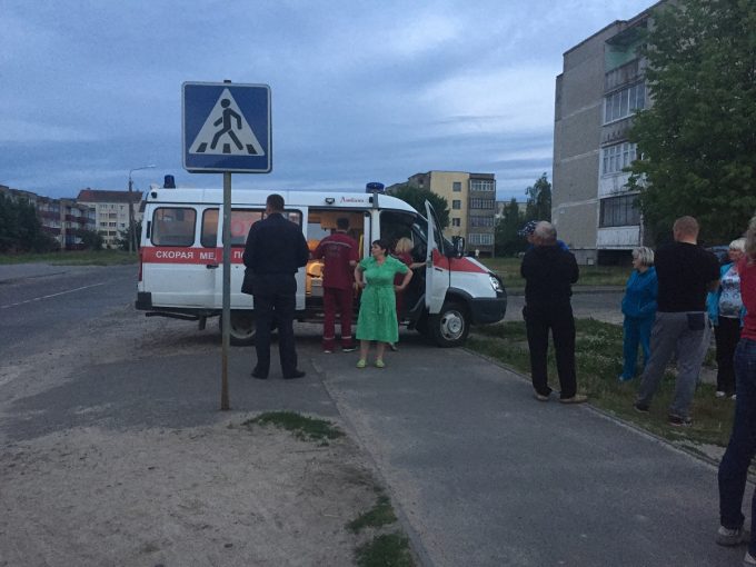 Водитель скрылся с места происшествия