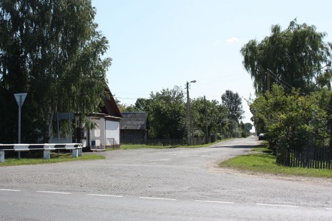 Дорога через Алексейки