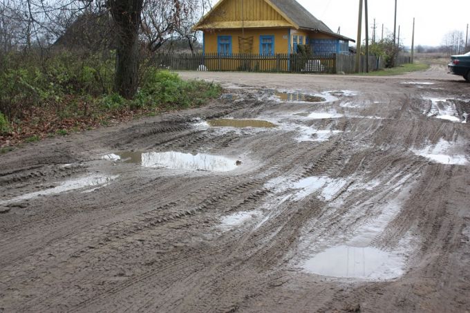 Улица Малецкая в Жичине